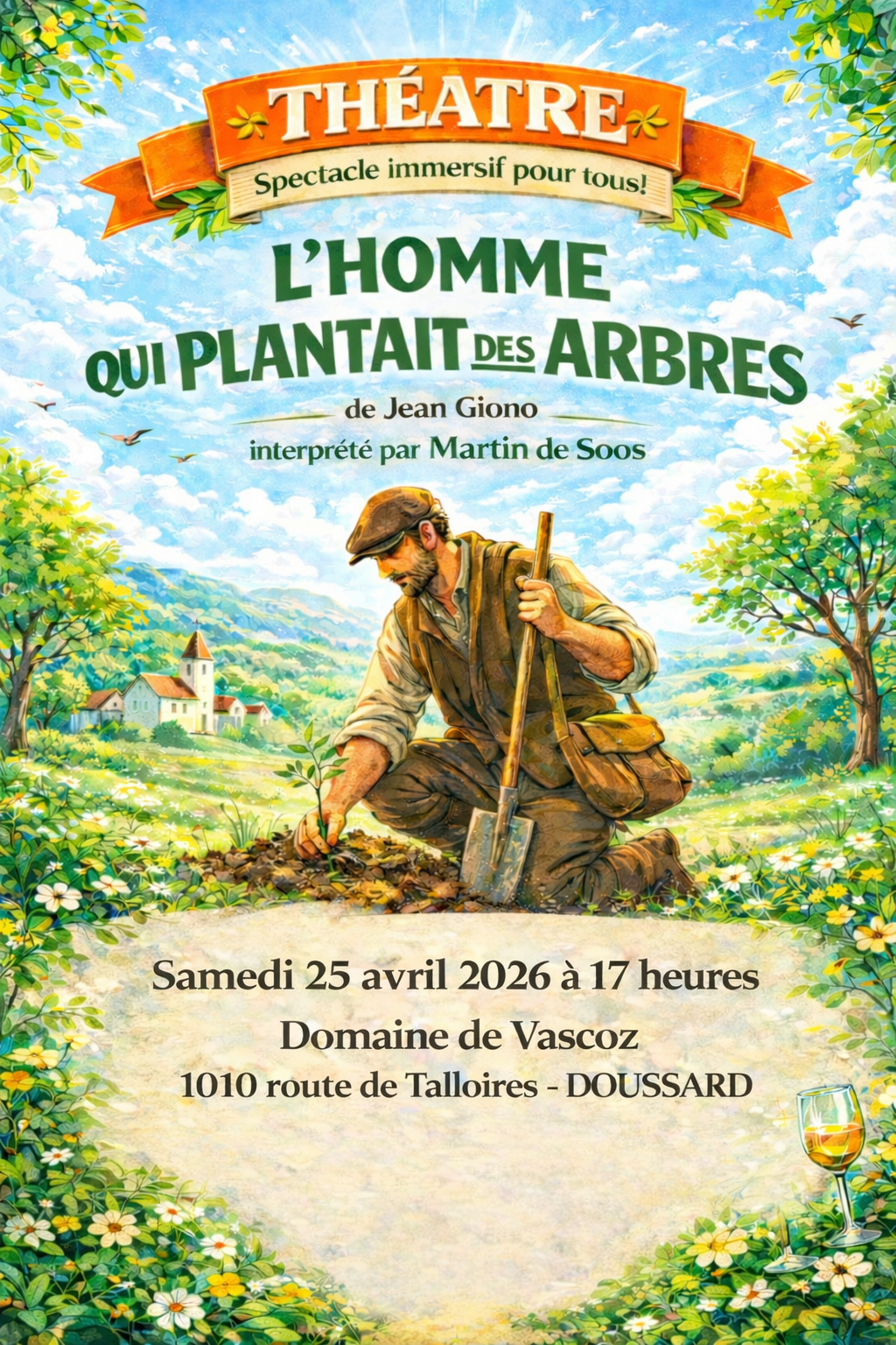 SPECTACLE POUR ENFANTS AU COEUR DES VIGNES / Week-end Arts & Vignes à Vascoz