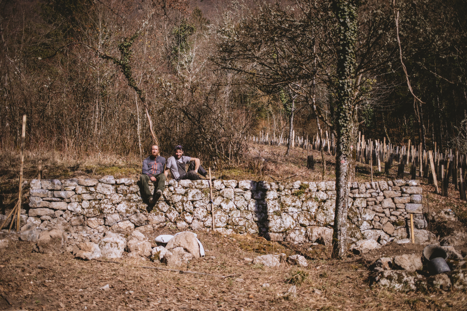 ATELIER DECOUVERTE DU SAVOIR-FAIRE DE LA PIERRE SECHE / Week-end Arts & Vignes à Vascoz