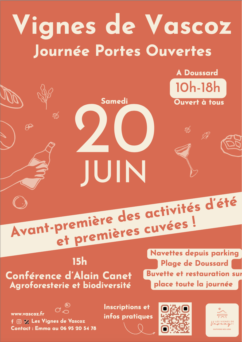 20 juin Journées Portes Ouvertes - activités gratuites